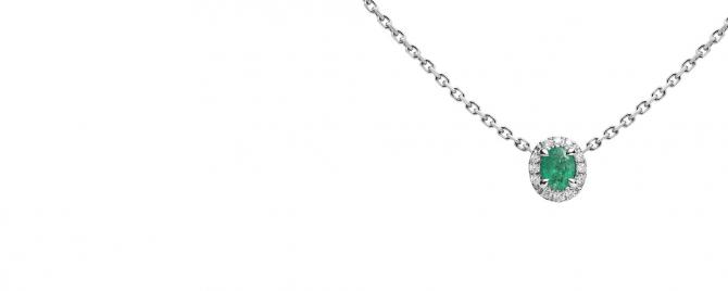 Customize RedLine emerald necklace