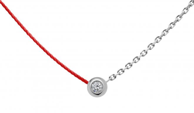 Redline paris - Mini Pure Rabbit white gold chain ring - Redline