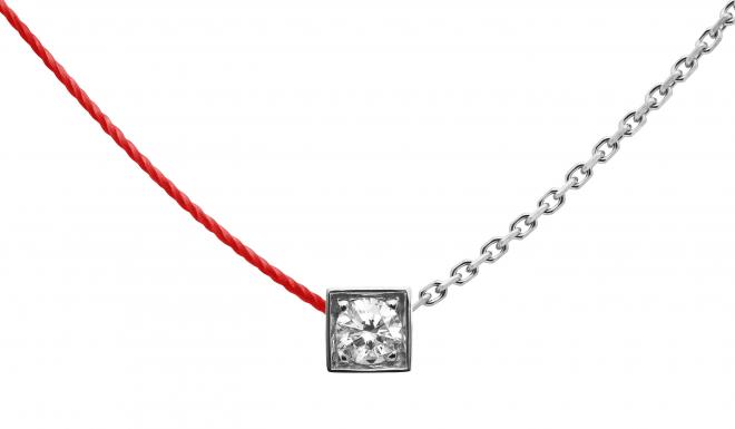 Redline Jewerly - Pure - String Necklace For Women with 0.10ct