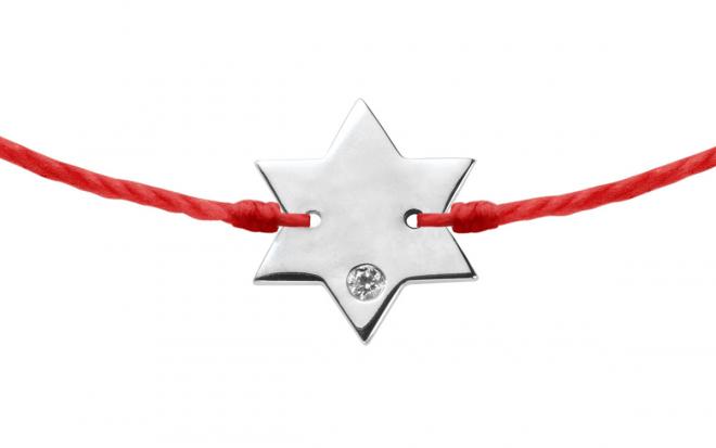 Redline jewelry - Mini Pure Rabbit thread bracelet white gold