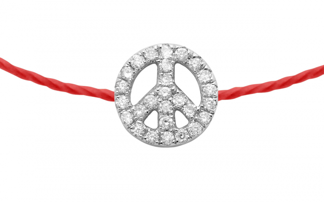 Redline jewelry - Mini Pure Rabbit thread bracelet yellow gold