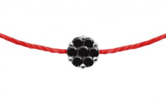 Page 2 | Bracelet Women red thread and black diamond chain Kcolor - RedLine  - Redline