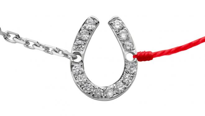 Redline Jewerly - Pure - String-Chain Necklace with 0.10ct Round