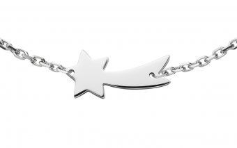 Redline Jewelry étoile Filante Chain Bracelet White Gold