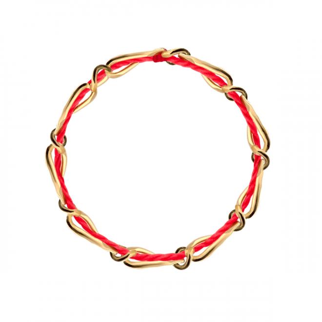 夏セール開催中 MAX80%OFF！ Yellow - Jewelry RedLine gold with bracelet Entrelacet アクセサリー