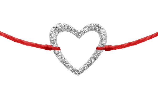 redline ENTRELACET ブレスレット RedLine Jewelry - Yellow gold Entrelacet bracelet with thread for
