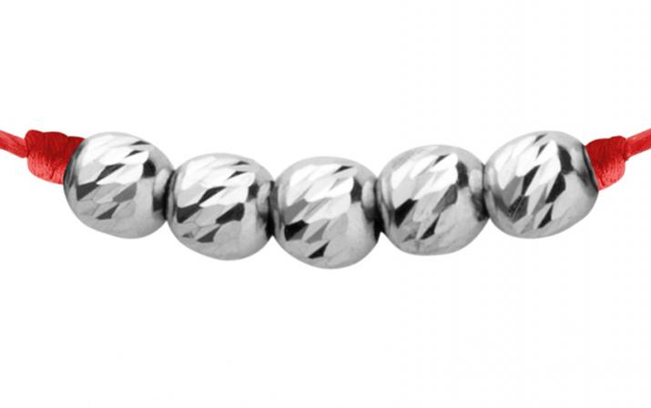 Bracelet woman, man, child, pearl in chain or wire – RedLine - Redline