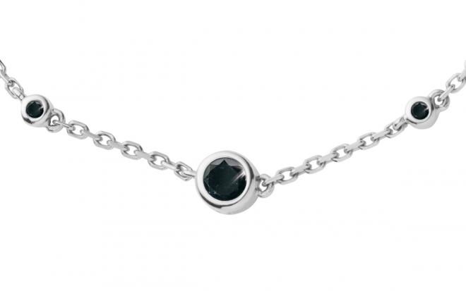 Redline jewellery – Women thread bracelet with round diamond