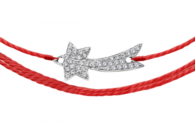 Redline Jewerly - Aurore - String Bracelet For Men in Black