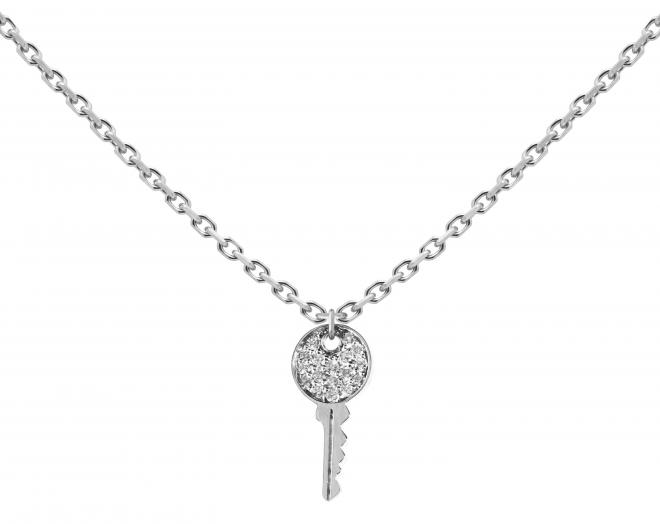 Redline Jewerly - Peace - Chain Necklace For Women in Yellow Gold