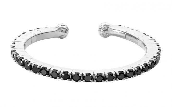 redline ENTRELACET NOIR 黒 bracelet-trombone-diamant-noir.jpg