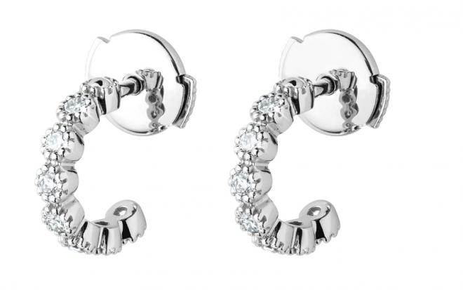RedLine Paris - Thread bracelet set with a diamond-paved