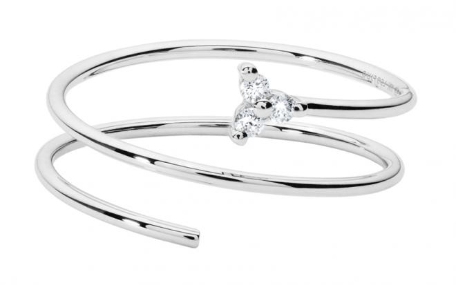 Redline jewelry - Mini Pure Rabbit thread bracelet white gold