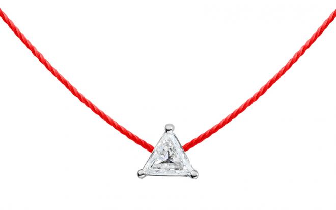 RedLine Absolu yellow gold chain diamond necklace woman jewelry