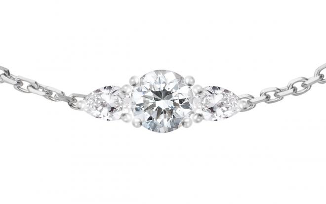 Redline Jewerly - Marilyn - Chain Bracelet For Women with 0.29ct