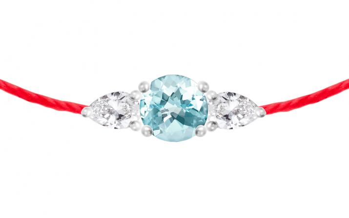 Red bracelet with diamond hot sale