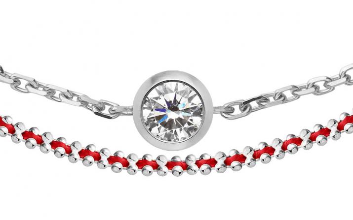 Gold Bracelet Chain or RedLine Thread - Redline