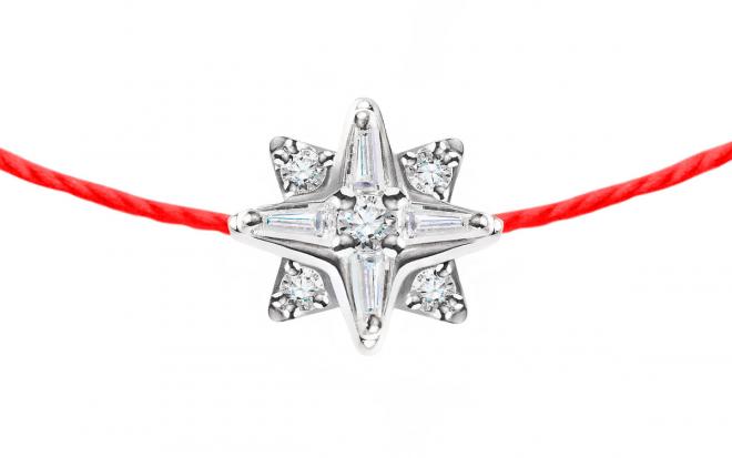 Redline Jewerly - Mini Pure - String Bracelet For Women with 0.05