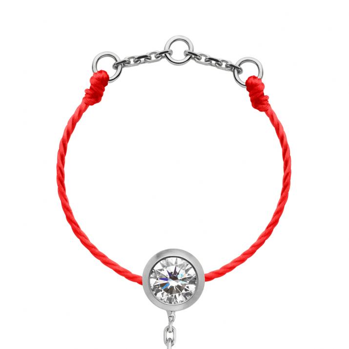 Redline jewelry - Mini Pure Rabbit thread bracelet pink gold