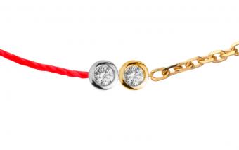 信頼への信頼 Bracelet for women, men, kids, with pearls, gold and strings アクセサリー