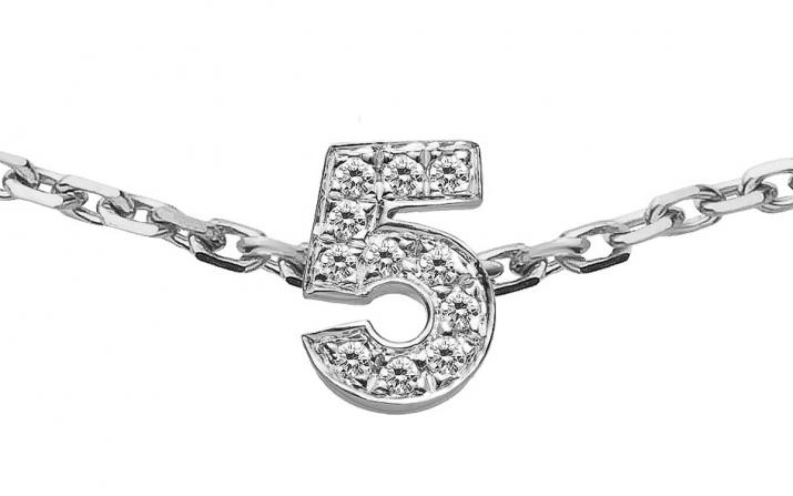 Gold and Diamond Jewelry Bracelets on Alphabet Motif - RedLine