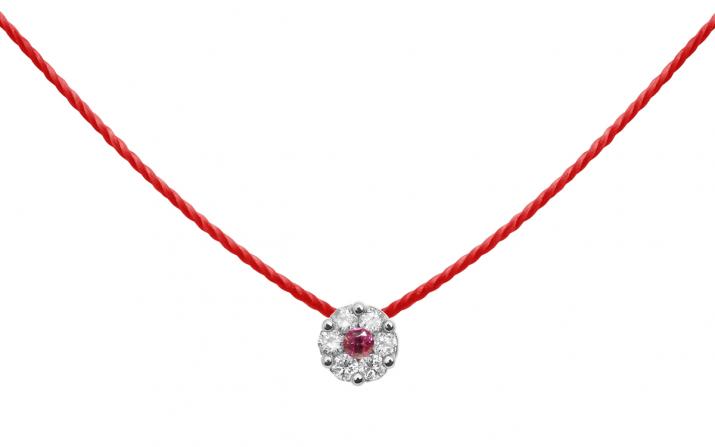 Bracelet, Necklace, Earrings Precious stones and diamonds