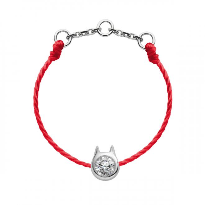 Redline Paris - Woman's thread and diamond bracelet 0.05 ct