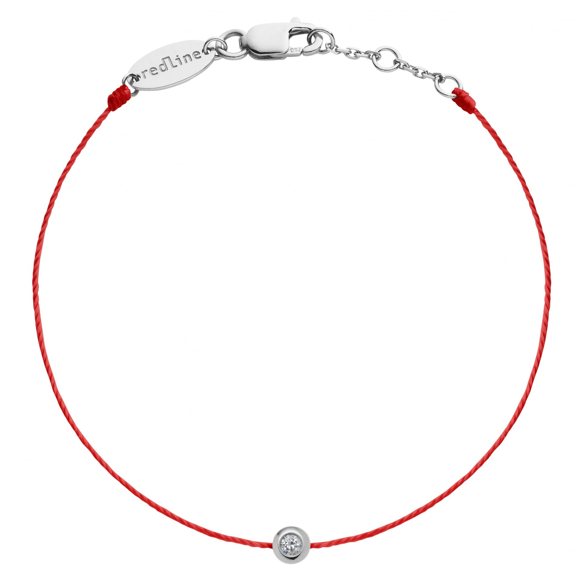 White clearance string bracelet