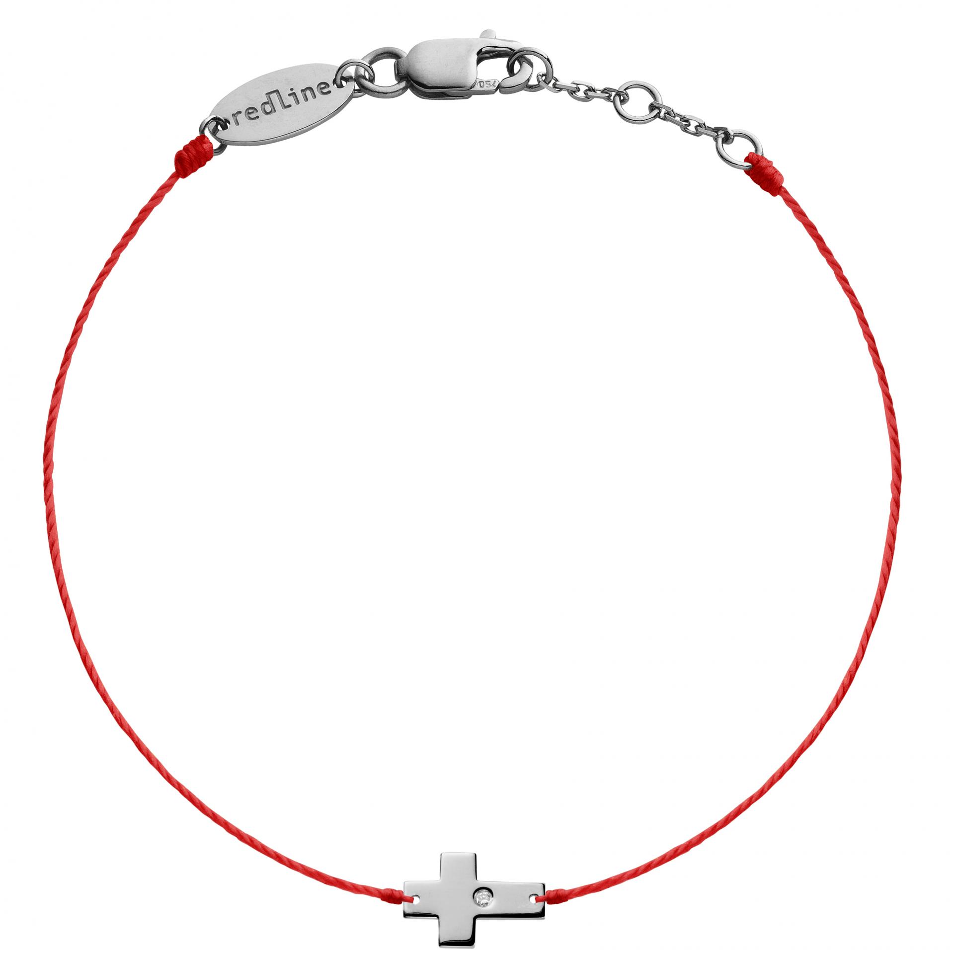 Redline Jewerly - Jean - String Bracelet For Women with 0.01ct