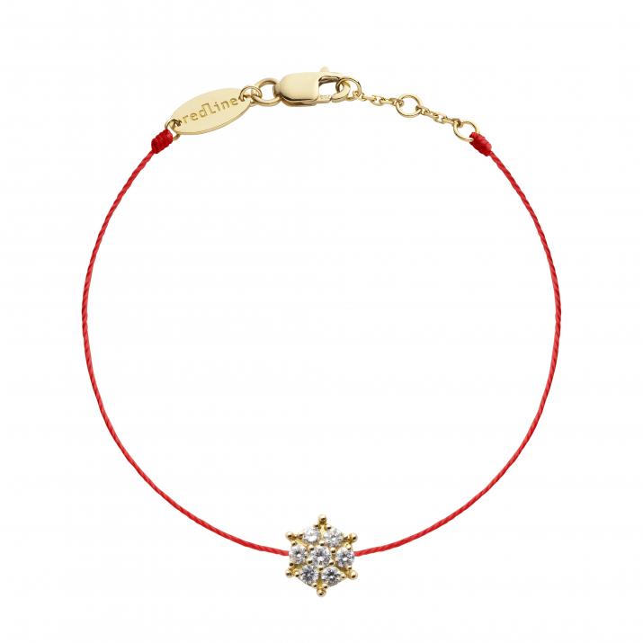String Bracelet Babette Yellow Gold RedLine Jewelry - Redline - 0++