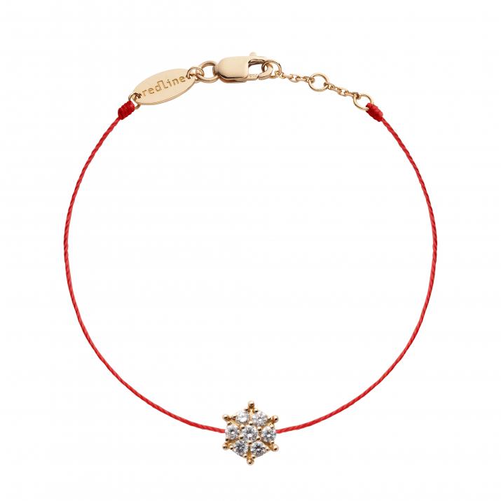 String Bracelet Babette Rose Gold RedLine Jewelry - Redline - 0++
