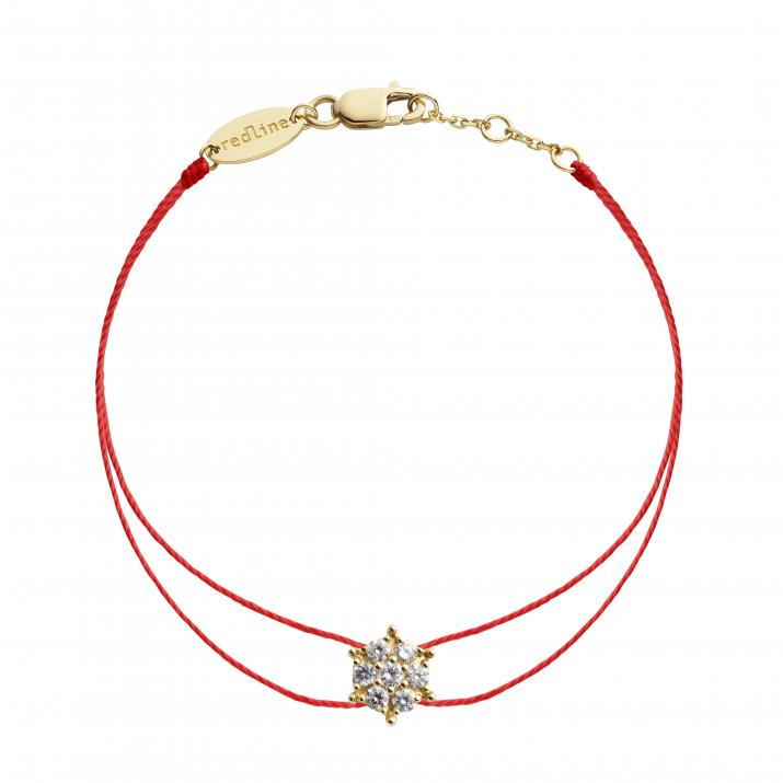 2 Strings Bracelet Babette Yellow Gold RedLine Jewelry - Redline - 0++