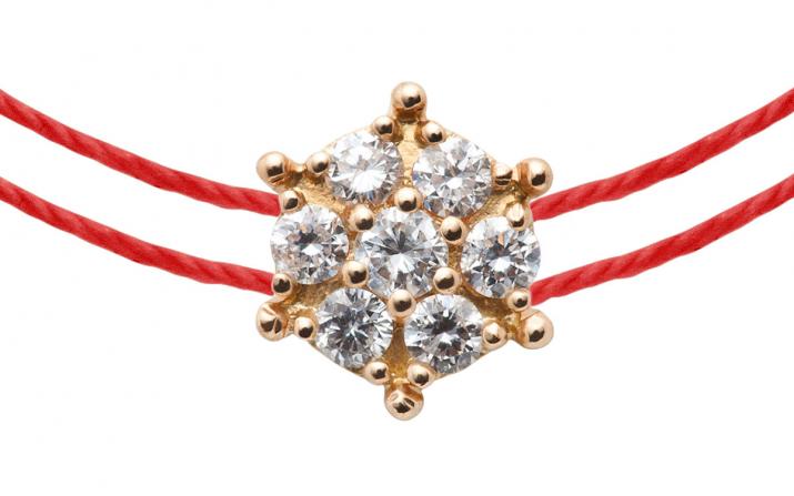 2 Strings Bracelet Babette Rose Gold RedLine Jewelry - Redline - 0++