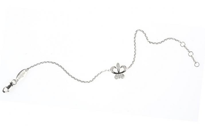 Chain Bracelet Lys White Gold RedLine Jewelry - Redline - 0++