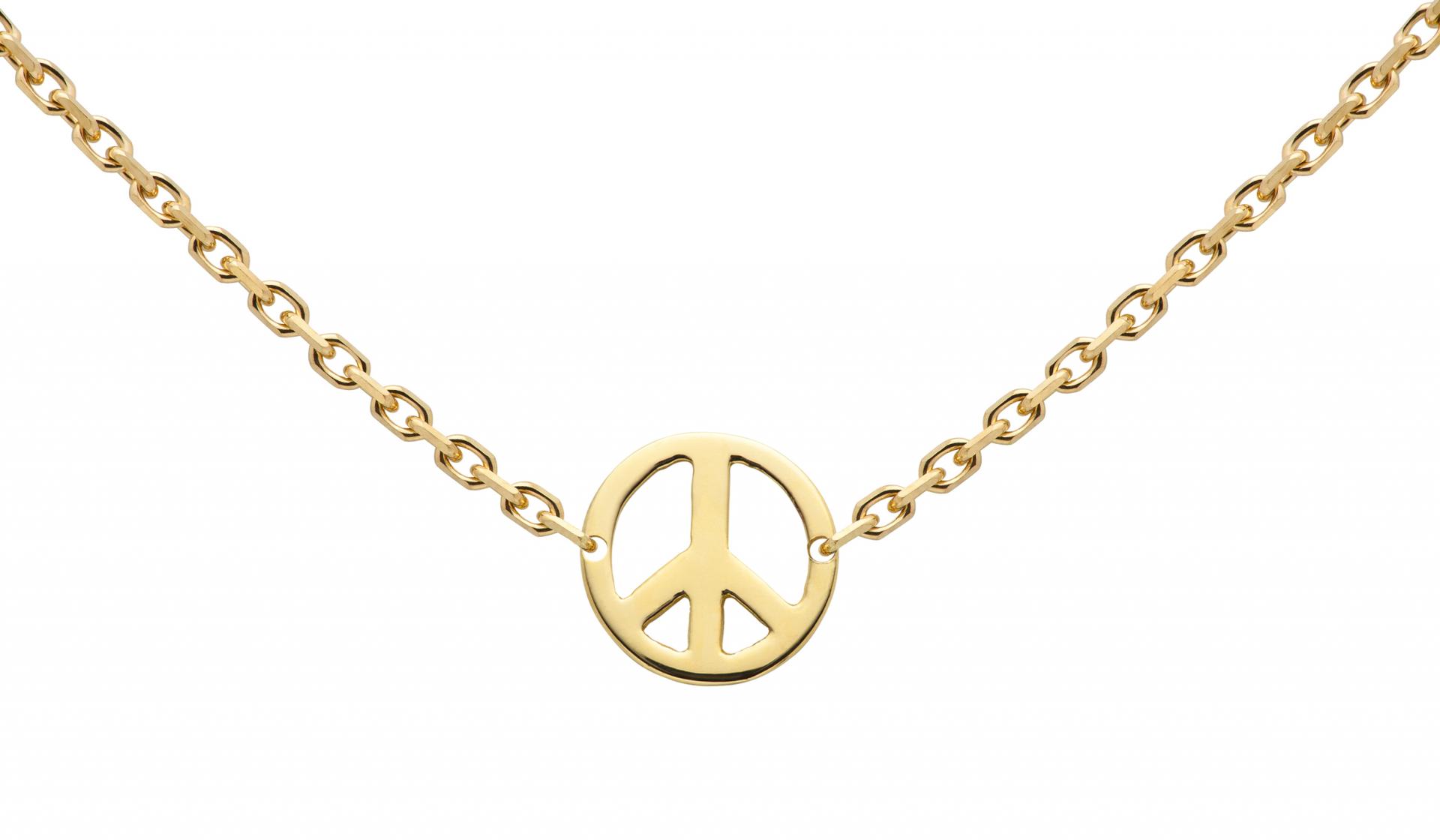 Peace sign necklace amazon Clearance