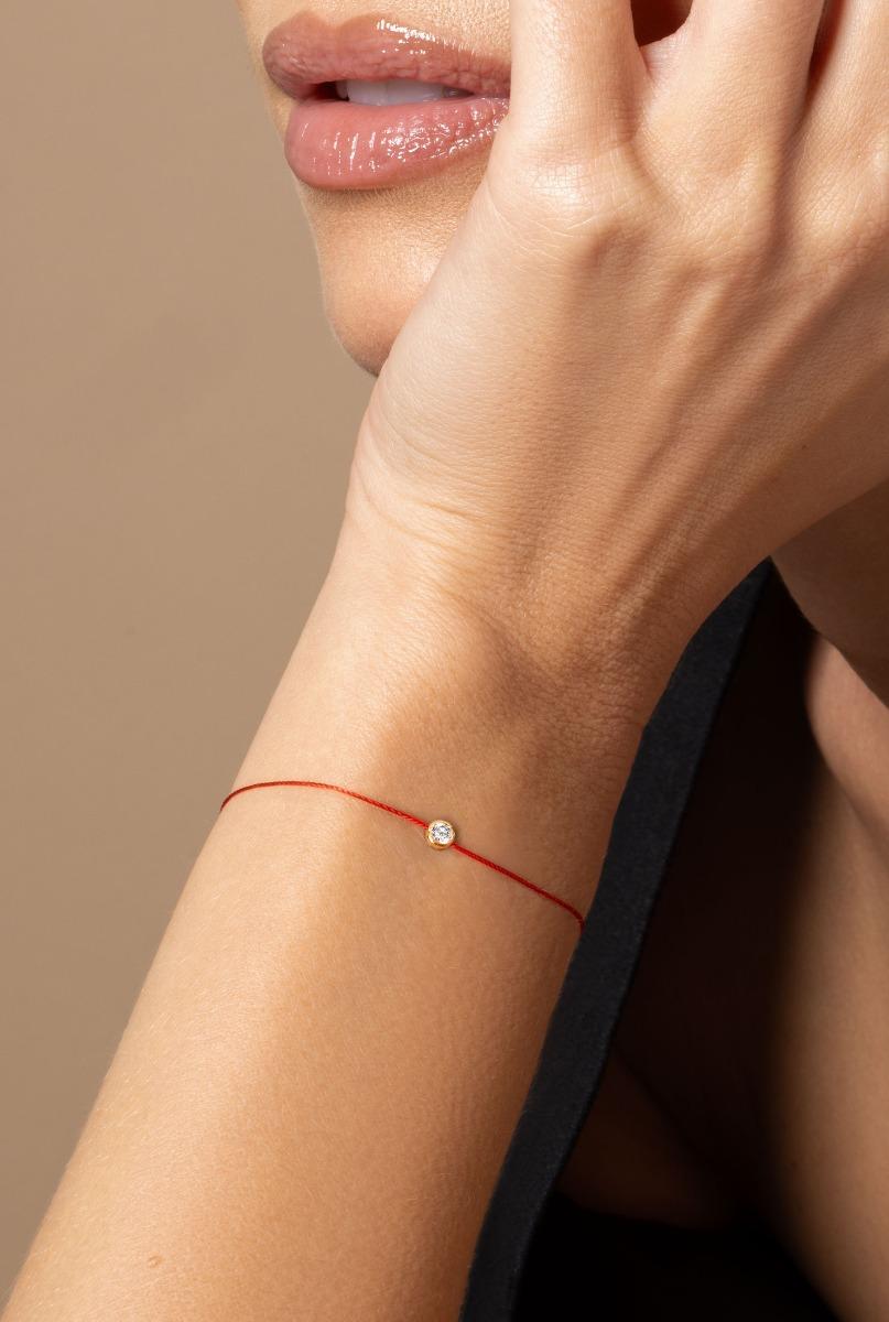 Redline Jewerly - Pure - String Bracelet For Women with 0.10ct