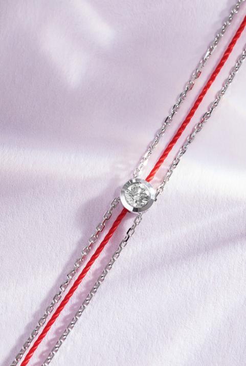 Pure Si Pimpant Chain Bracelet White Gold - Redline - 0++