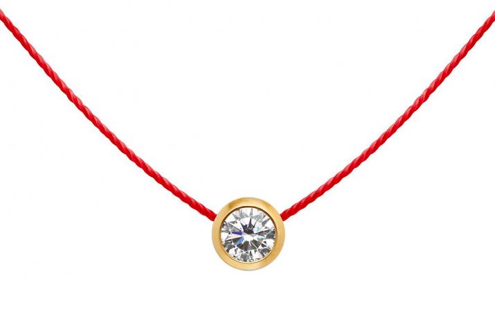 Truly Pure Thread Necklace Yellow Gold - Redline - 0++