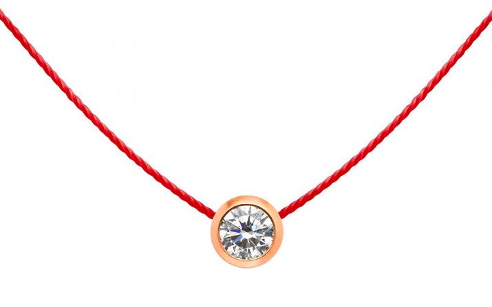 Truly Pure Thread Necklace Rose Gold - Redline - 0++