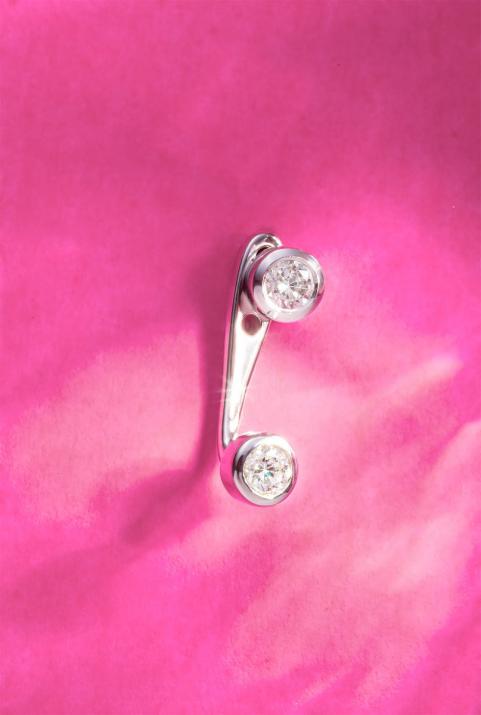 Pure Insolente Earring White Gold - Redline - 0++