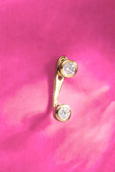 Pure Insolente Earring Yellow Gold - Redline - 0++