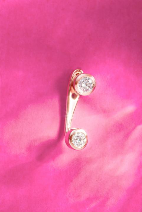 Pure Insolente Earring Rose Gold - Redline - 0++