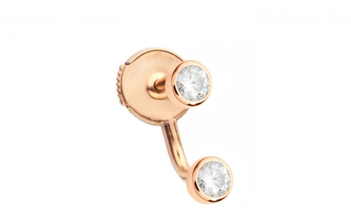 Pure Insolente Earring Rose Gold - Redline - 0++