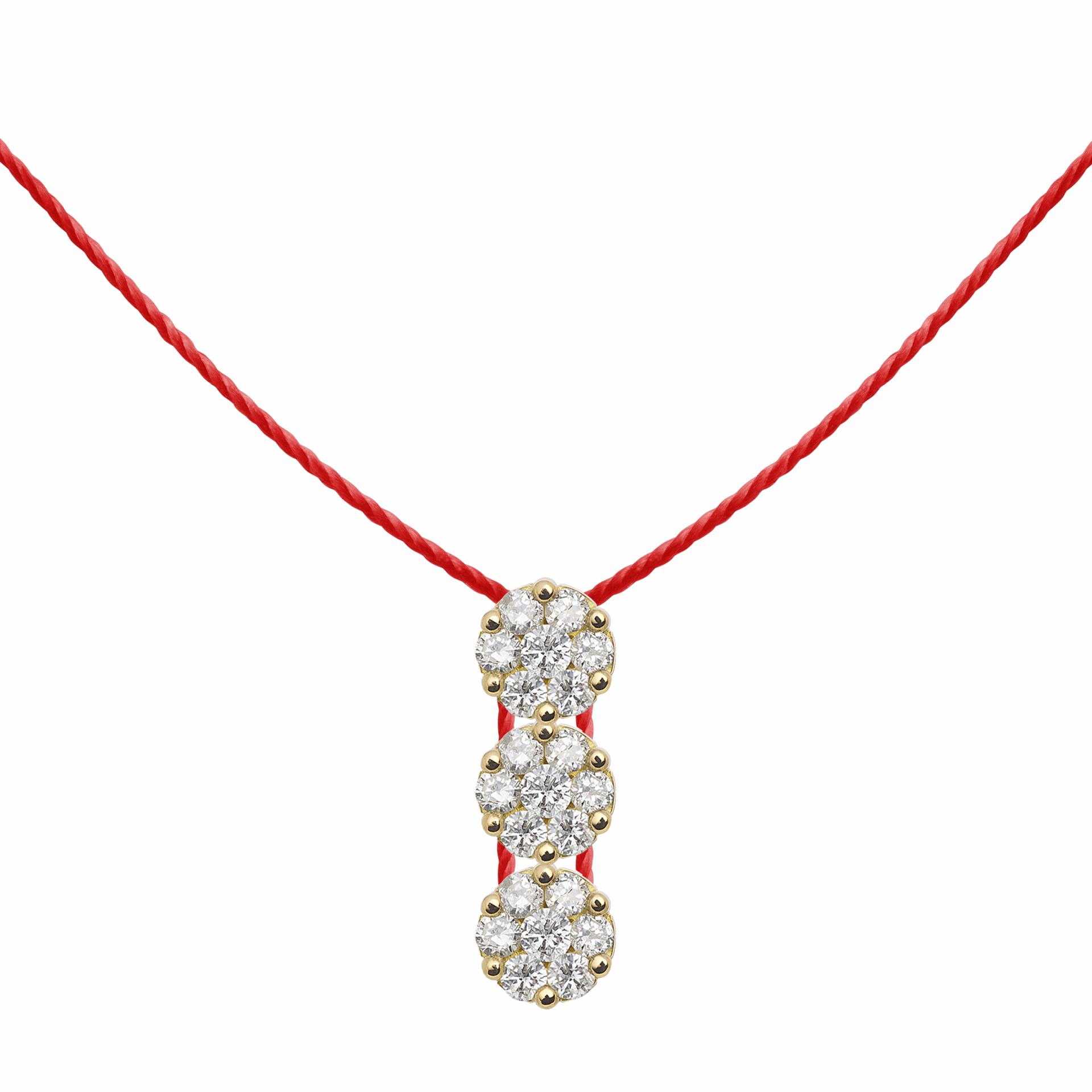 Diamond string cheap necklace