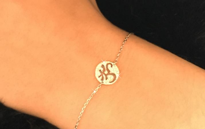 Chain Bracelet Ohm White Gold RedLine Jewelry - Redline