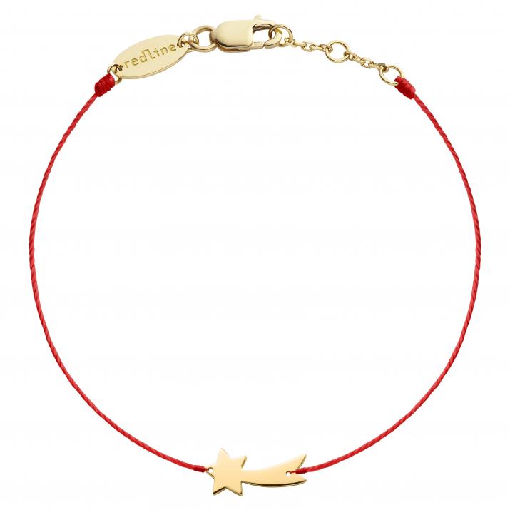 String Bracelet For Women in Yellow Gold  - Redline