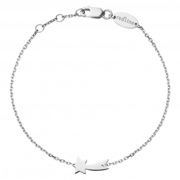 Chain Bracelet For Women in White Gold  - Redline