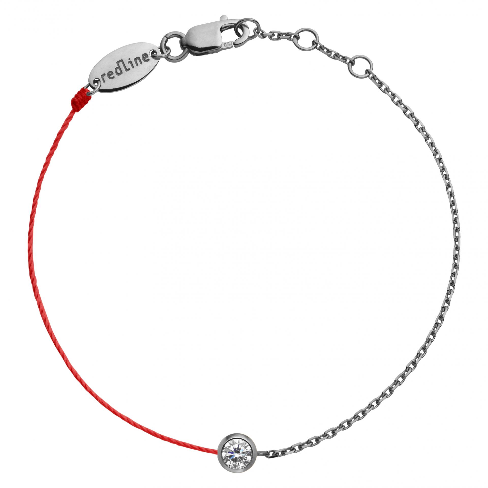 Redline diamond deals thread bracelet