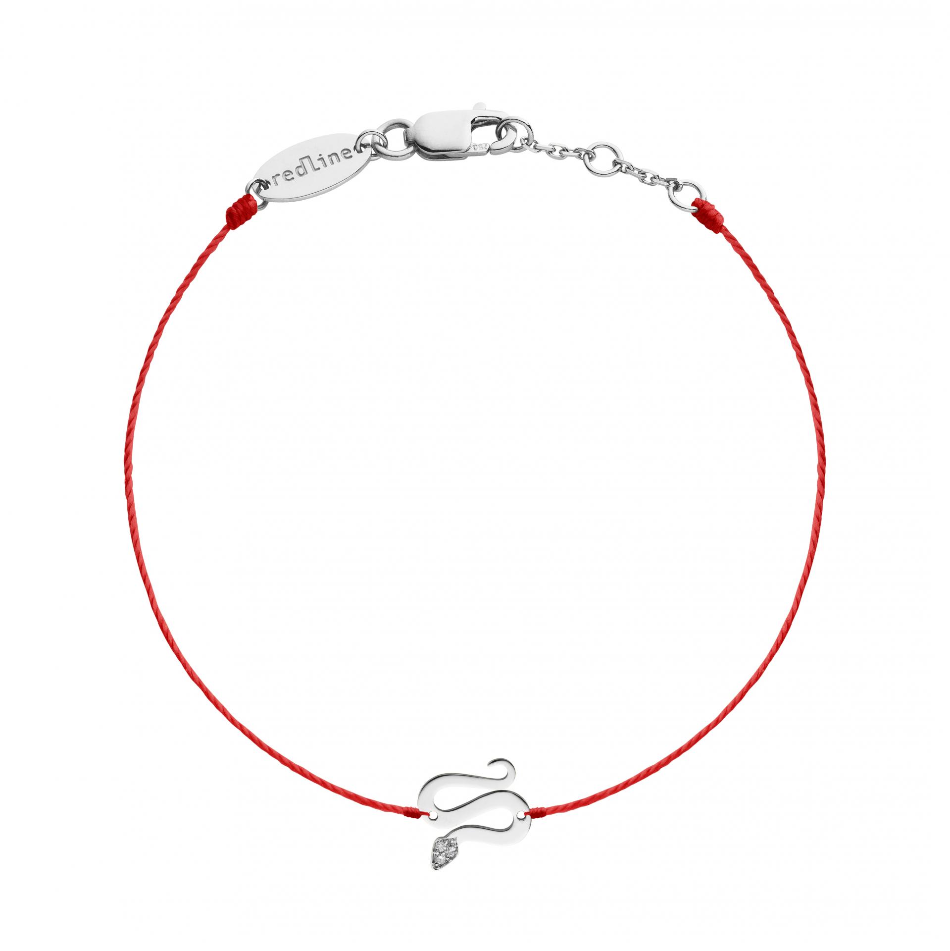 Redline Jewerly - Sneaky - String Bracelet For Women with 0.01ct