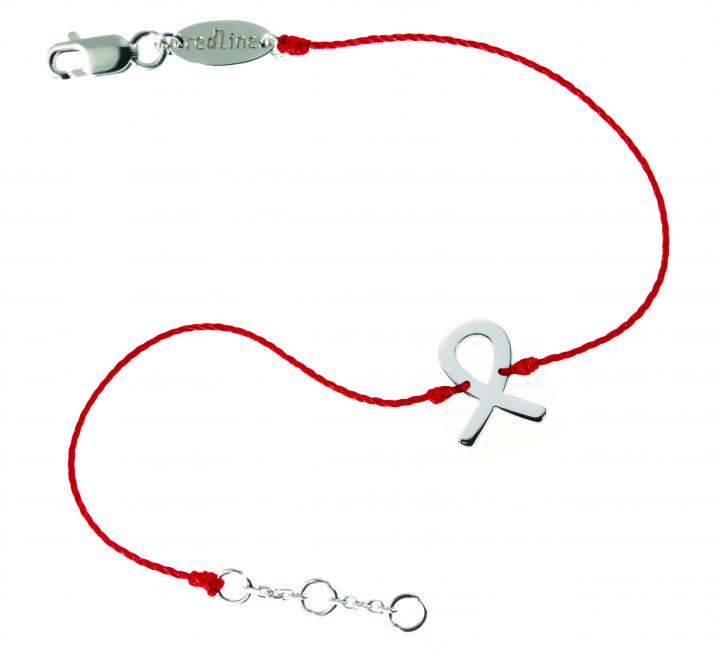 Pink Lovelink Bracelet Thread White Gold - Redline - 0++